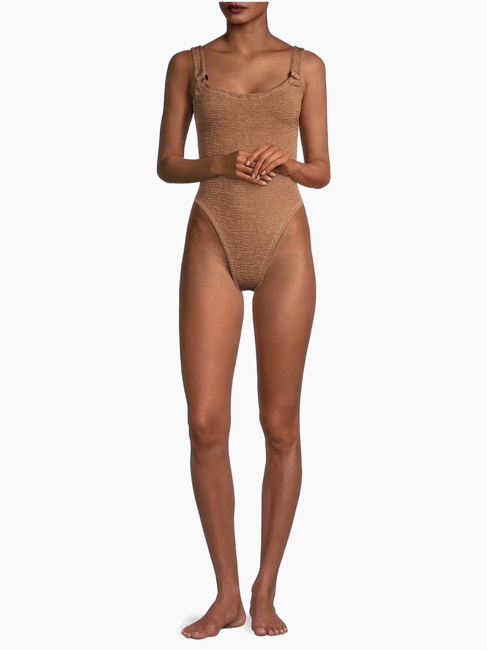 Hunza G
Domino One-Piece Swimsuit